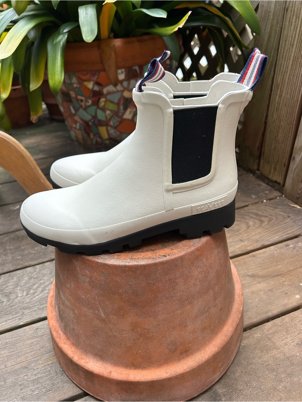 SeaVees Bolinas Off Shore Boot Salt Rubber